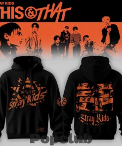Stray Kids This & That Signature RUN IT World Tour Hoodie