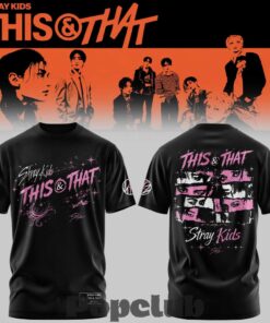 Stray Kids This & That Signature RUN IT World Tour T-Shirt