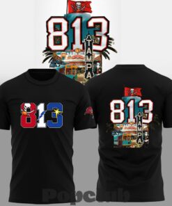 Tampa Bay Buccaneers 813 Days Limited Edition Black T-Shirt
