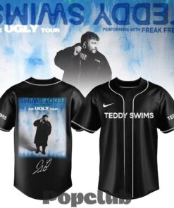 Teddy Swims “The Ugly Tour” 2026 Special Baseball Jersey