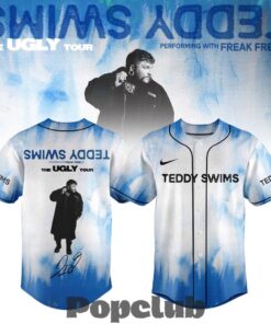 Teddy Swims “The Ugly Tour” 2026 Special Baseball Jersey