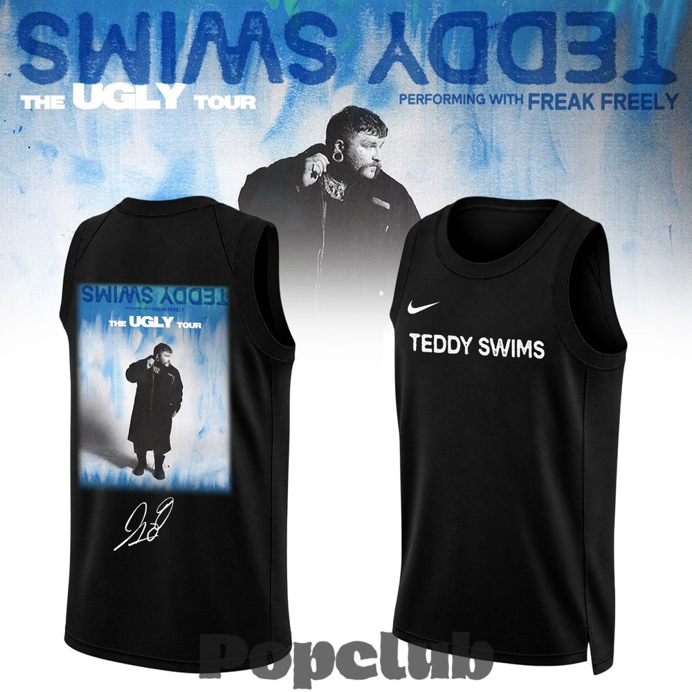 Teddy Swims “The Ugly Tour” 2026 Special Basketball Jersey Teddy Swims “The Ugly Tour” 2026 Special Basketball Jersey