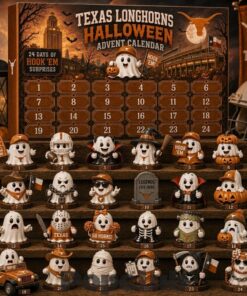 Texas Longhorns Halloween 2026 Advent Calendar 24 Days Countdown Figurine Set