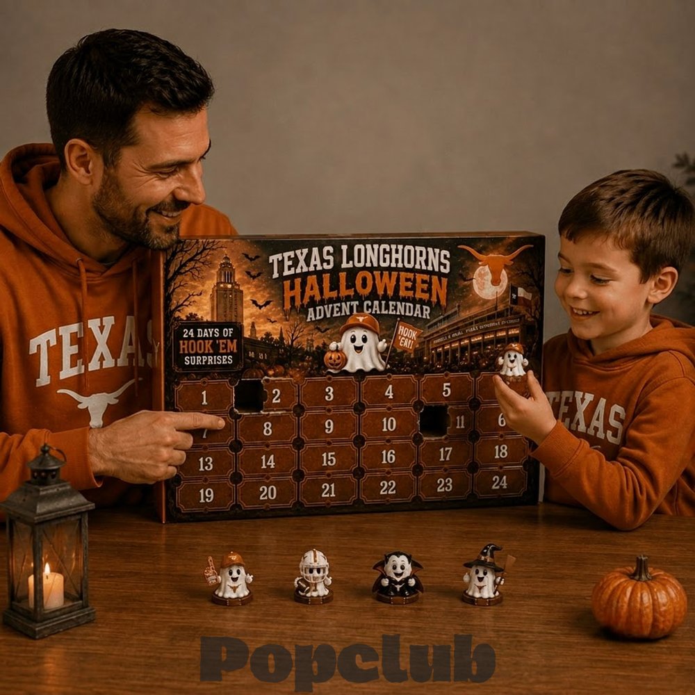 Texas Longhorns Halloween 2026 Advent Calendar 24 Days Countdown Figurine Set Texas Longhorns Halloween 2026 Advent Calendar 24 Days Countdown Figurine Set