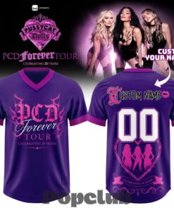 The Pussycat Dolls PCD Forever Tour 2026 Custom Football Jersey