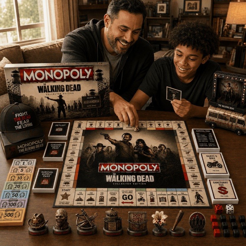 The Walking Dead Monopoly Board Game The Walking Dead Monopoly Board Game