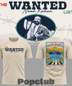 The Wanted Noah Kahan List The Great Divide Tour 2026 Shirt