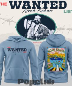 The Wanted Noah Kahan List The Great Divide Tour Hoodie