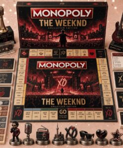 The Weeknd X.O Monopoly Board Game