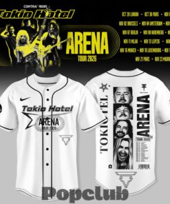 Tokio Hotel – Arena Tour 2026 Baseball Jersey