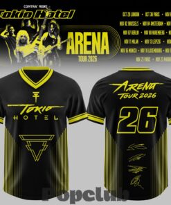 Tokio Hotel – Arena Tour 2026 Football Jersey
