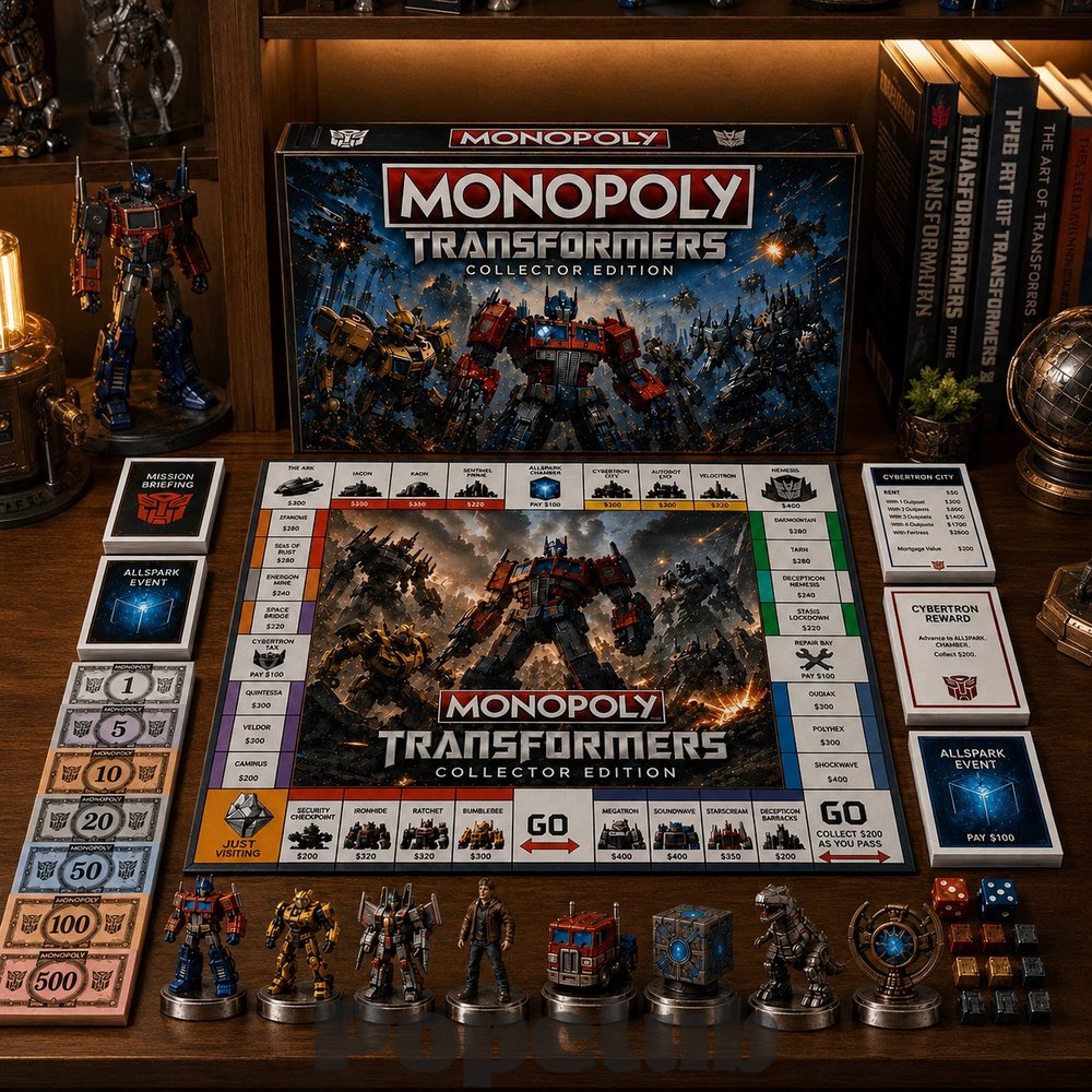 Transformers Monopoly Board Game Transformers Monopoly Board Game