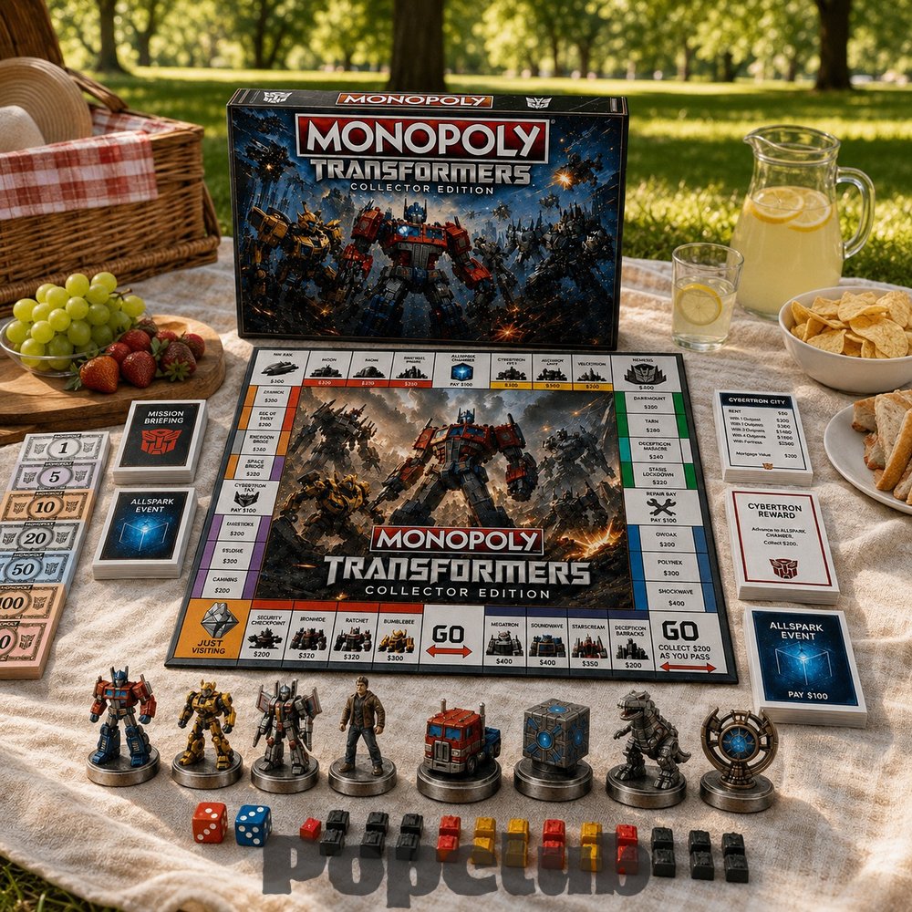 Transformers Monopoly Board Game Transformers Monopoly Board Game