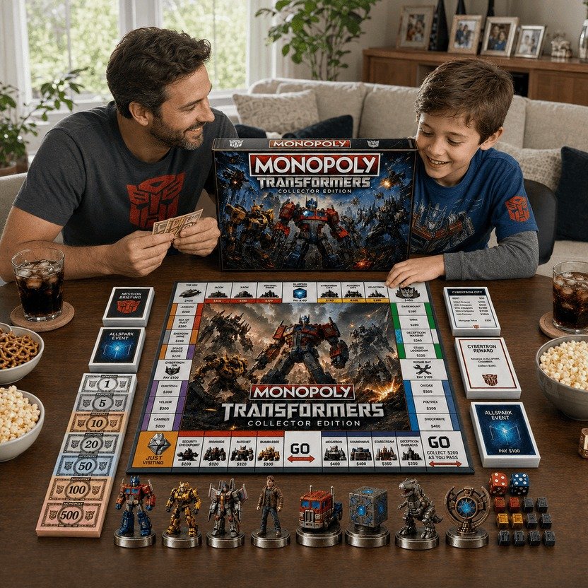 Transformers Monopoly Board Game Transformers Monopoly Board Game