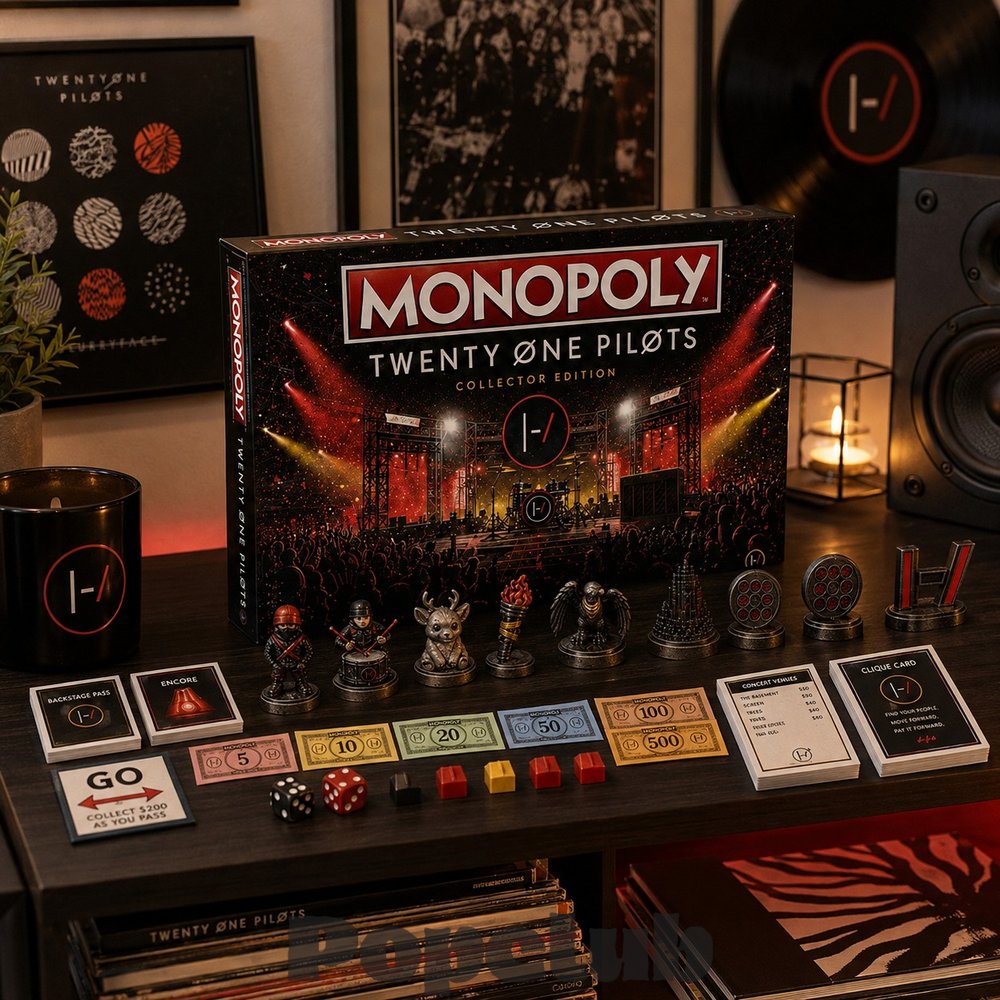 Twenty One Pilots Monopoly Board Game Twenty One Pilots Monopoly Board Game