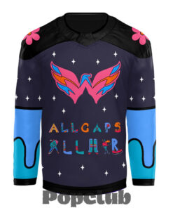 Washington Capitals ALL CAPS ALL HER 2026 Hockey Jersey