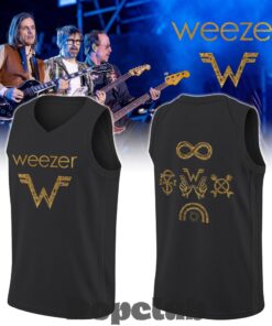 Weezer The Gathering World Tour Special Basketball Jersey