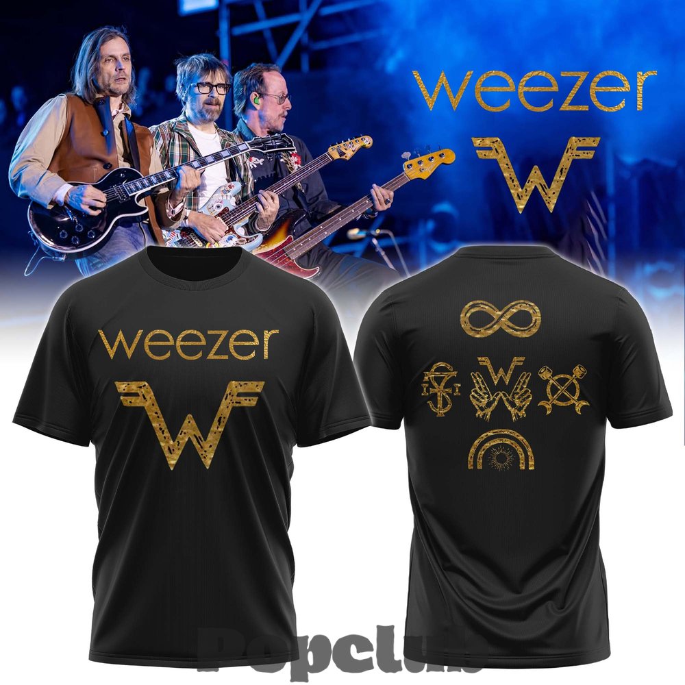 Weezerライブ　T-シャツ Weezer The Gathering World Tour Special T-Shirt - POPCLUB