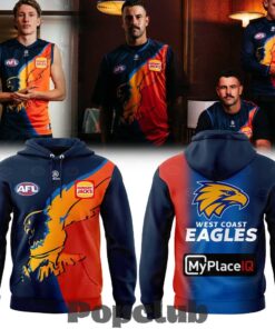 West Coast Eagles 2026 Gather Round Guernsey Special Hoodie