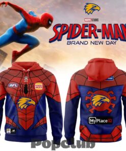 West Coast Eagles x Spider-Man 2026 Special Hoodie