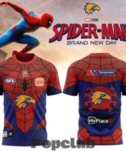 West Coast Eagles x Spider-Man 2026 Special T-Shirt