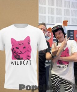 Wildcat Pink Cat Face T-Shirt 2026