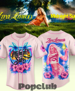 Zara Larsson Midnight Sun AUS & NZ Tour 2026 Exclusive Baseball Jersey