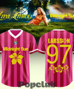 Zara Larsson Midnight Sun AUS & NZ Tour 2026 Exclusive Football Jersey