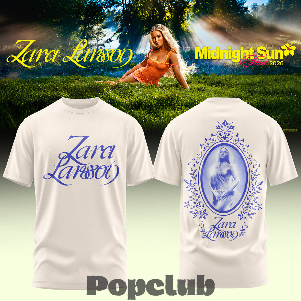 Zara Larsson Midnight Sun AUS & NZ Tour 2026 Limited T-Shirt Zara Larsson Midnight Sun AUS & NZ Tour 2026 Limited T-Shirt