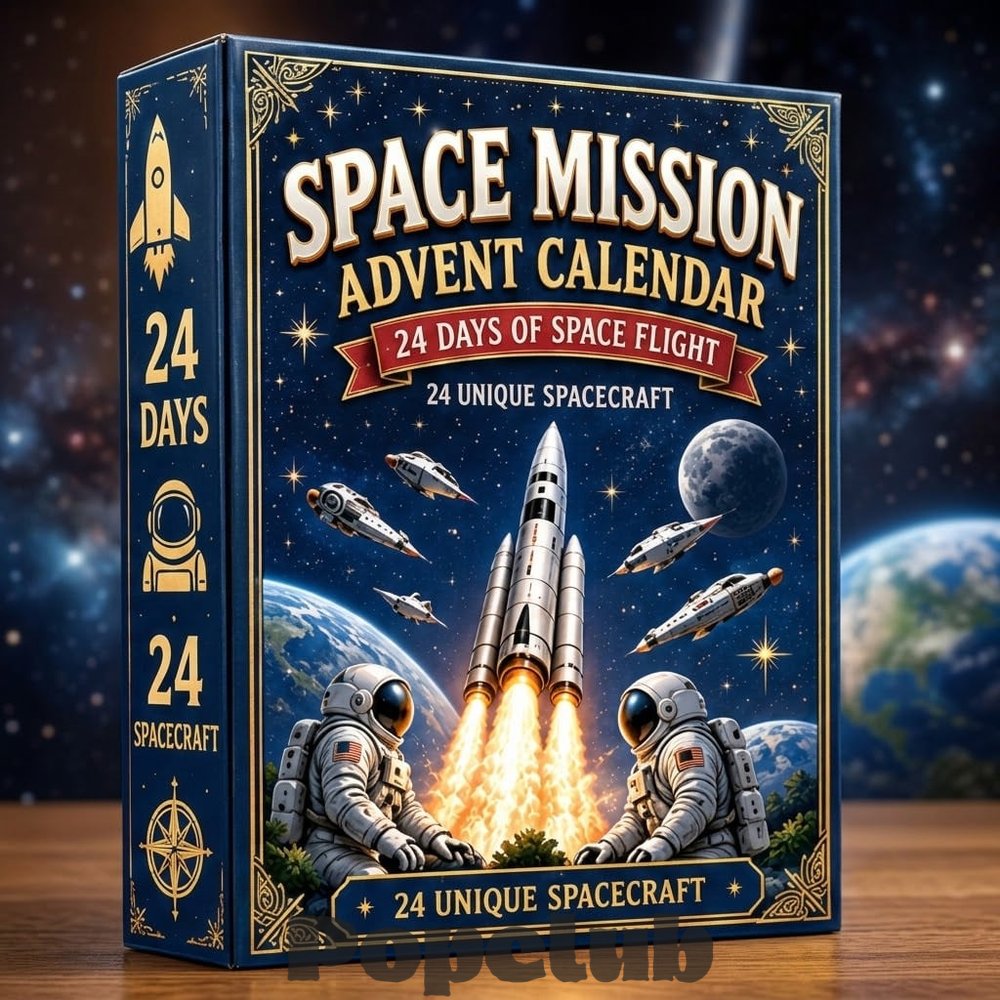 24-Day Space Mission Christmas Countdown Advent Calendar 2026 for Space Exploration Fans 24-Day Space Mission Christmas Countdown Advent Calendar 2026 for Space Exploration Fans