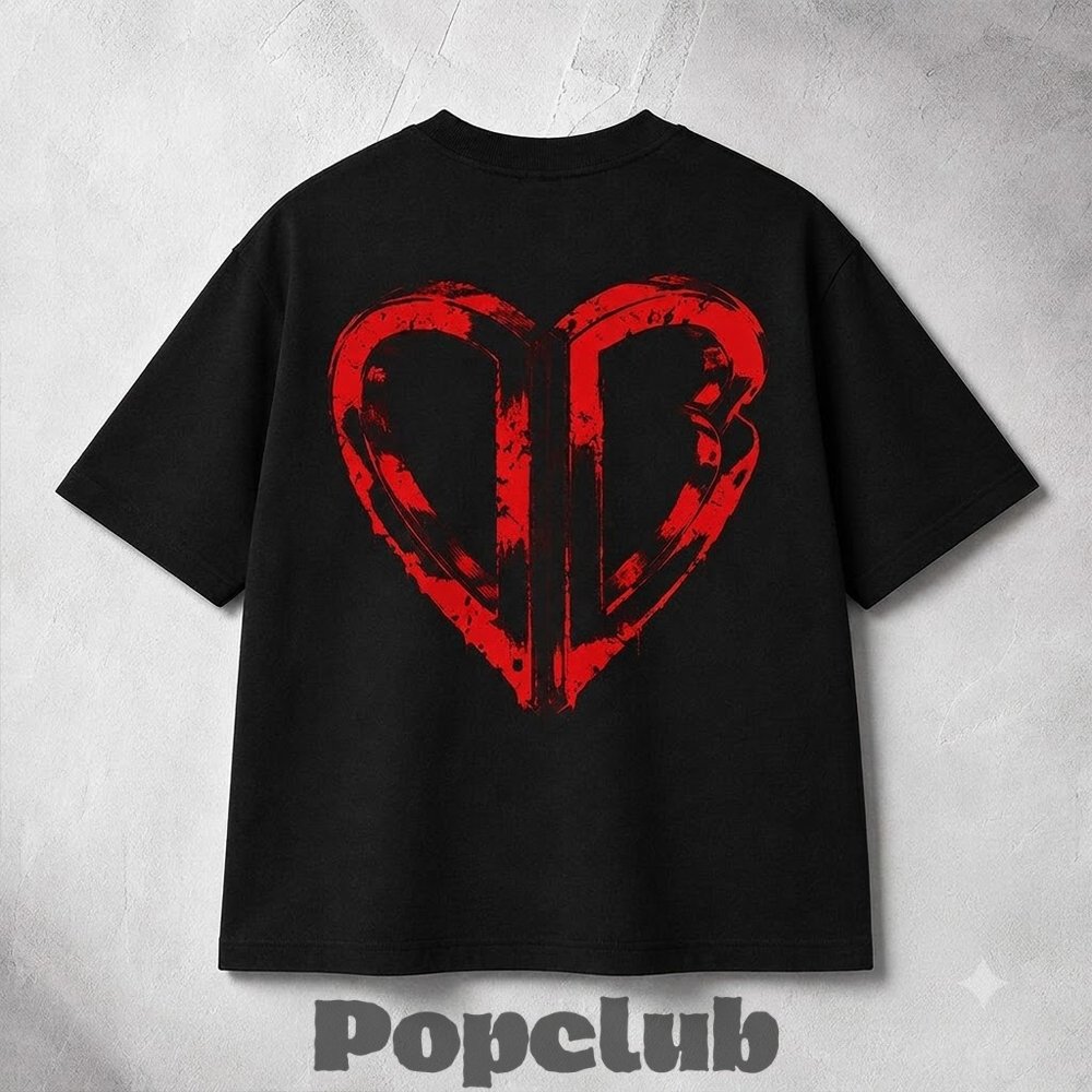 50cent Inferno Red DB Villain Tee 50cent Inferno Red DB Villain Tee