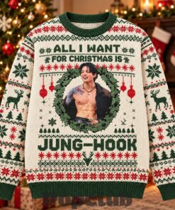 All I Want For Christmas Is Jung-Kook Ugly Sweater