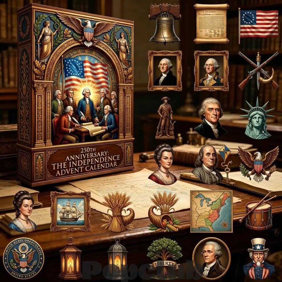 America’s 250th Anniversary The Independence Advent Calendar Collector’s Edition America’s 250th Anniversary The Independence Advent Calendar Collector’s Edition