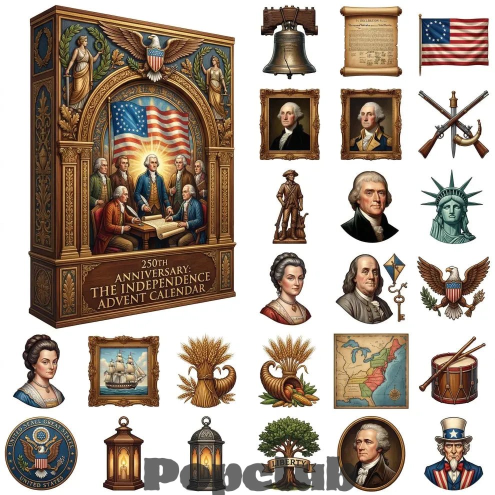 America’s 250th Anniversary The Independence Advent Calendar Collector’s Edition America’s 250th Anniversary The Independence Advent Calendar Collector’s Edition