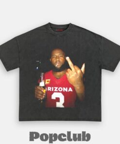Arizona Cardinals Budda Baker Drinking & Middle Finger T-Shirt