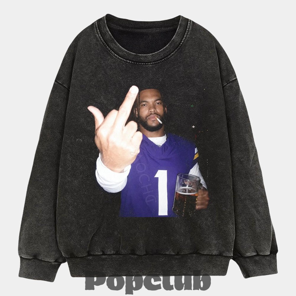 Arizona Cardinals Kyler Murray Drinking & Middle Finger T-Shirt Arizona Cardinals Kyler Murray Drinking & Middle Finger T-Shirt