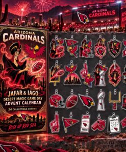 Arizona Cardinals x Jafar And Iago Game Day Advent Calendar 2026 For Football Fans