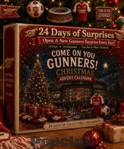 Arsenal Come On You Gunners Christmas Advent Calendar 2026 for Soccer Fans