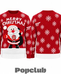 Arsenal Santa Clause Jumper 2026 Ugly Christmas Sweater