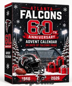 Atlanta Falcons 60th Anniversary 1966-2026 Advent Calendar