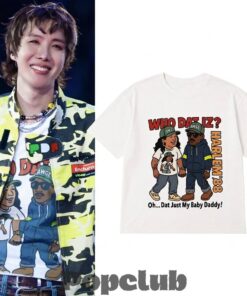 BTS J-Hope AWGE x A$AP Rocky Harlem 88 Who Dat Iz Shirt