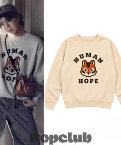 BTS J-Hope Human Hope Squirrel Sweatshirt