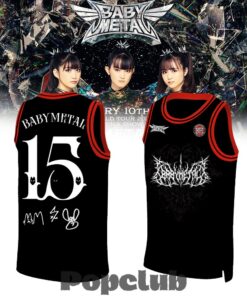 Babymetal “WORLD TOUR 2026” Signature Basketball Jersey