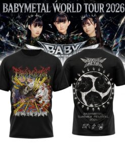 Babymetal “WORLD TOUR 2026” Signature T-Shirt