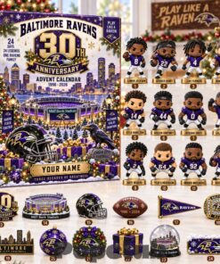 Baltimore Ravens 2026 30th Anniversary Advent Calendar