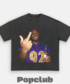 Baltimore Ravens Justin Madubuike Drinking & Middle Finger T-Shirt
