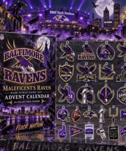 Baltimore Ravens x Maleficent Dark Wings 2026 Advent Calendar – 24 Collectible Charms
