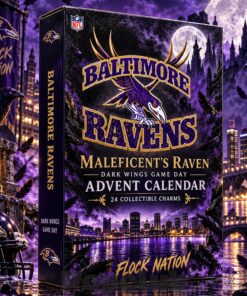 Baltimore Ravens x Maleficent Dark Wings 2026 Advent Calendar – 24 Collectible Charms