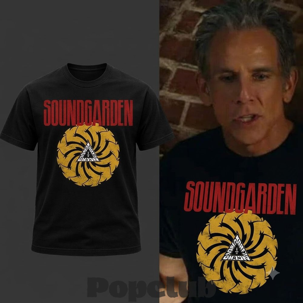 Ben Stiller Focker-In-Law Greg Focker Soundgarden T-Shirt Ben Stiller Focker-In-Law Greg Focker Soundgarden T-Shirt