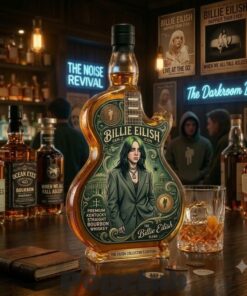 Billie Eilish Guitar Legends Whiskey Tennessee Whiskey Bottle